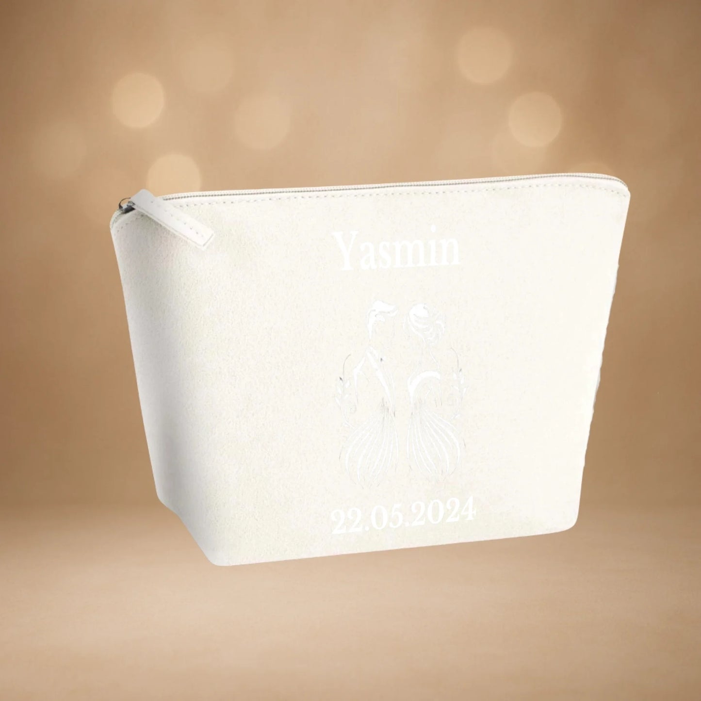 Kosmetiktasche weiß