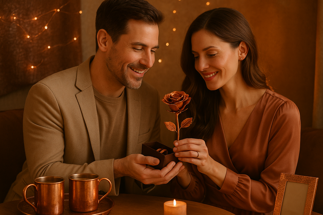 7. Hochzeitstag – Die Kupferhochzeit: Wertvoll, wandelbar und warm