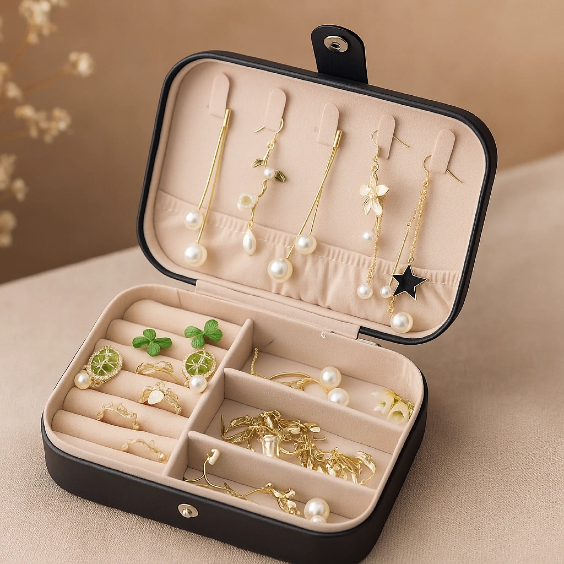 Schmuckkästchen offen