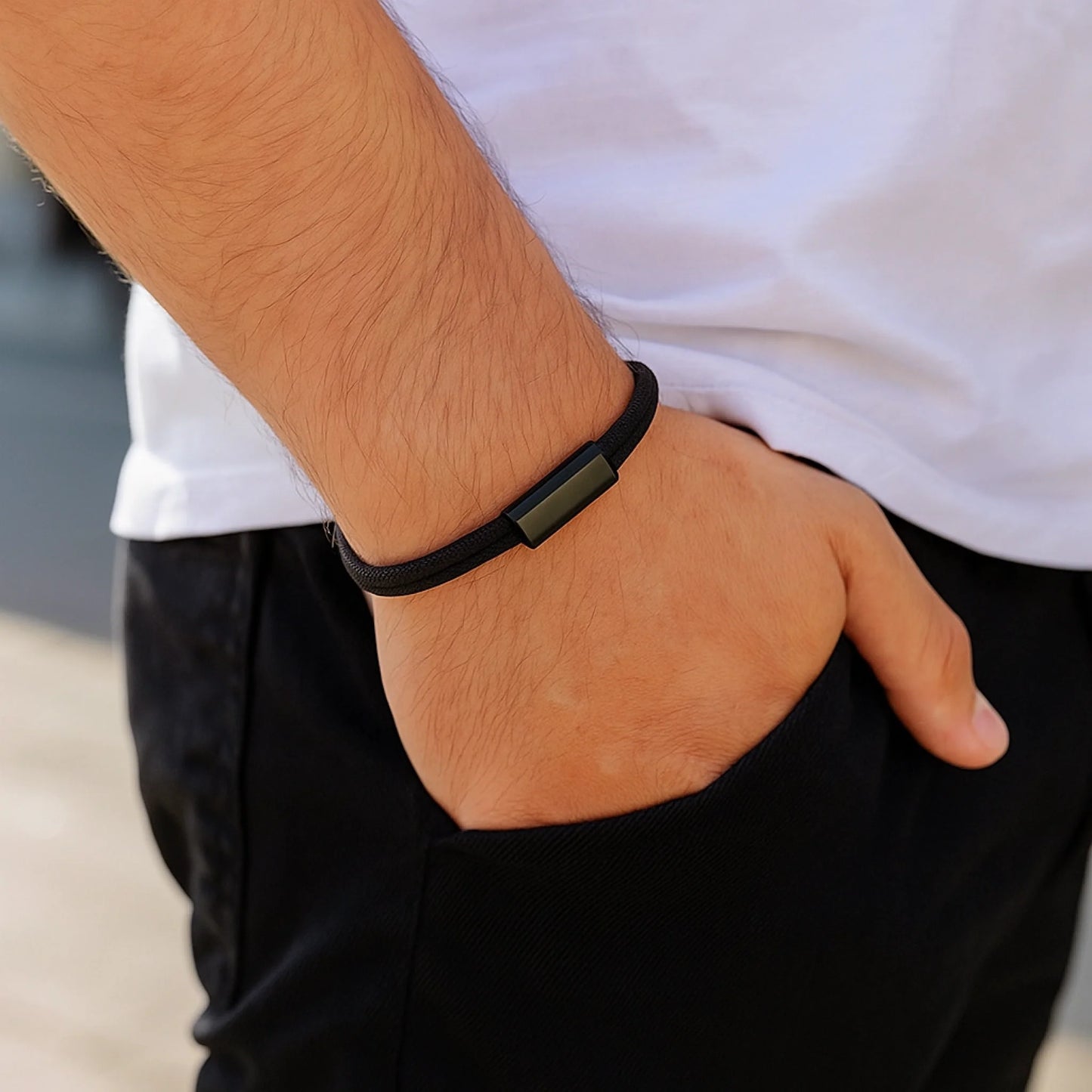 Herrenarmband Action