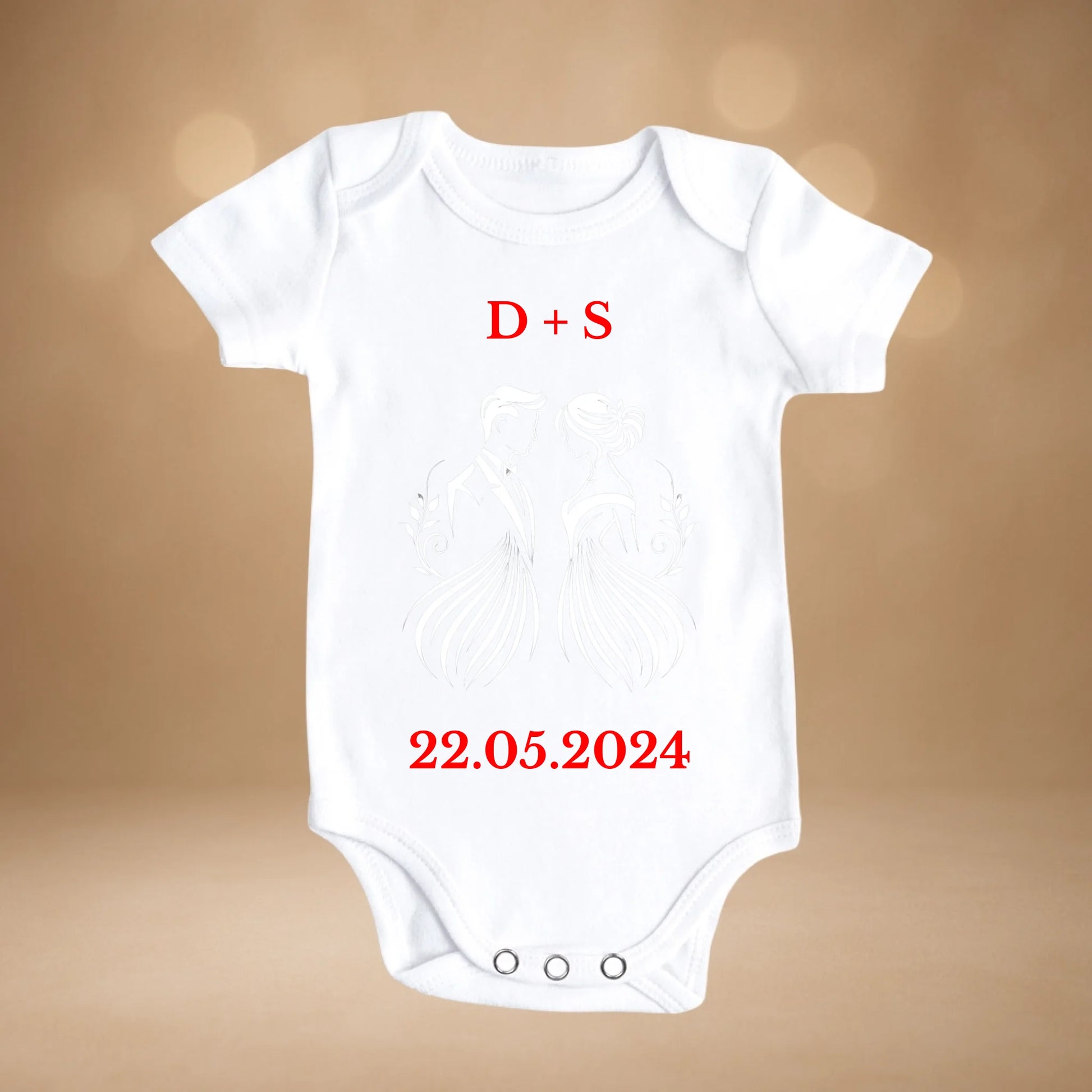 Babybody weiß kurz