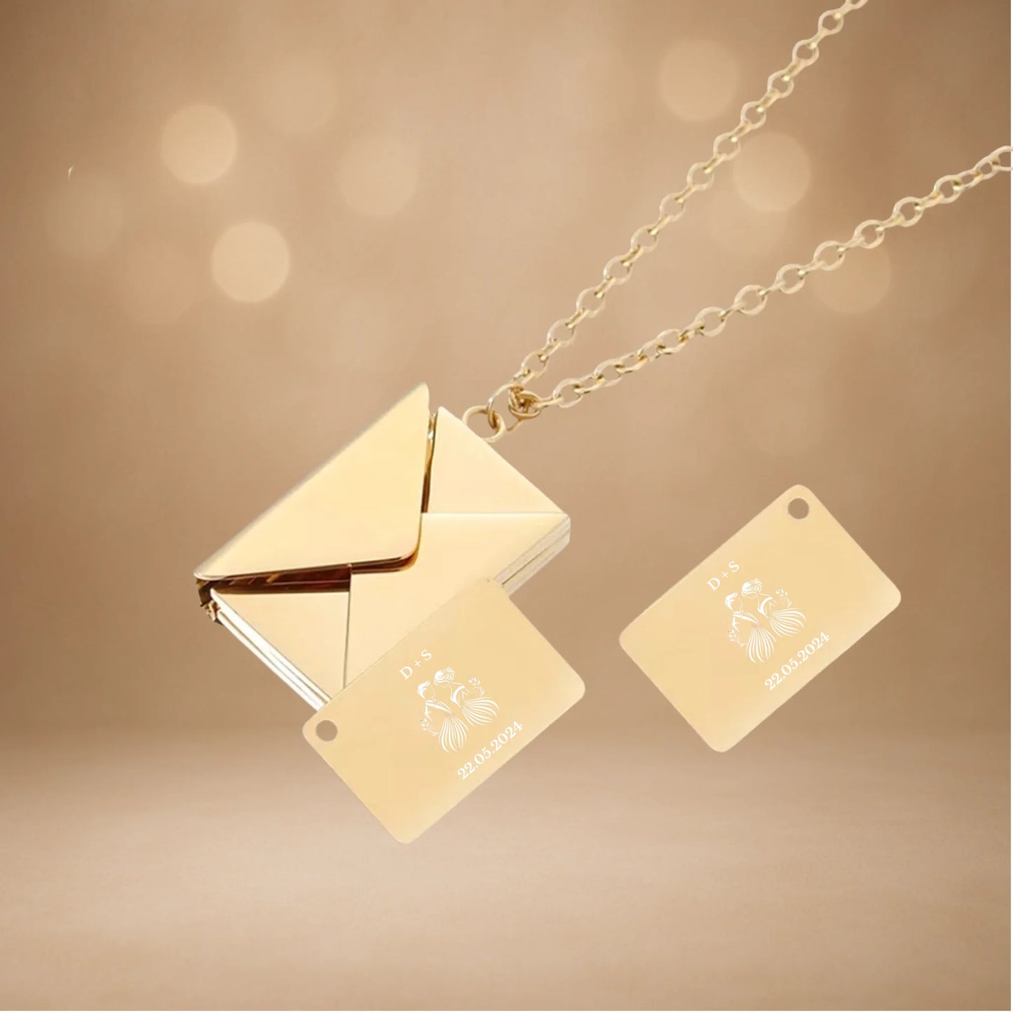 Kette Brief gold