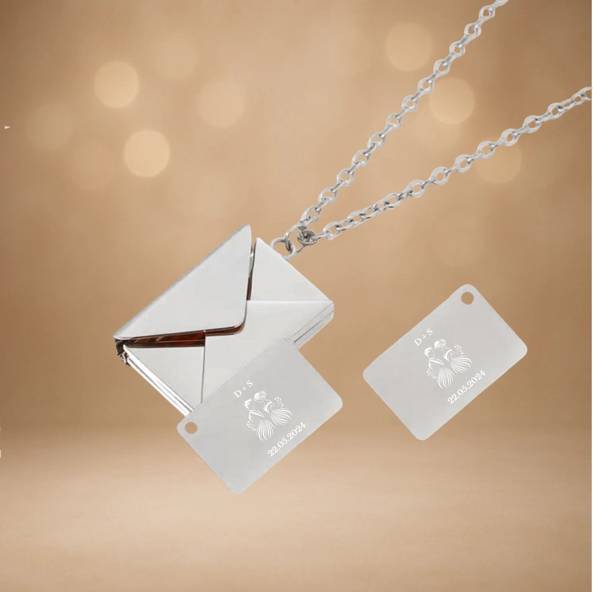 Kette Brief silber