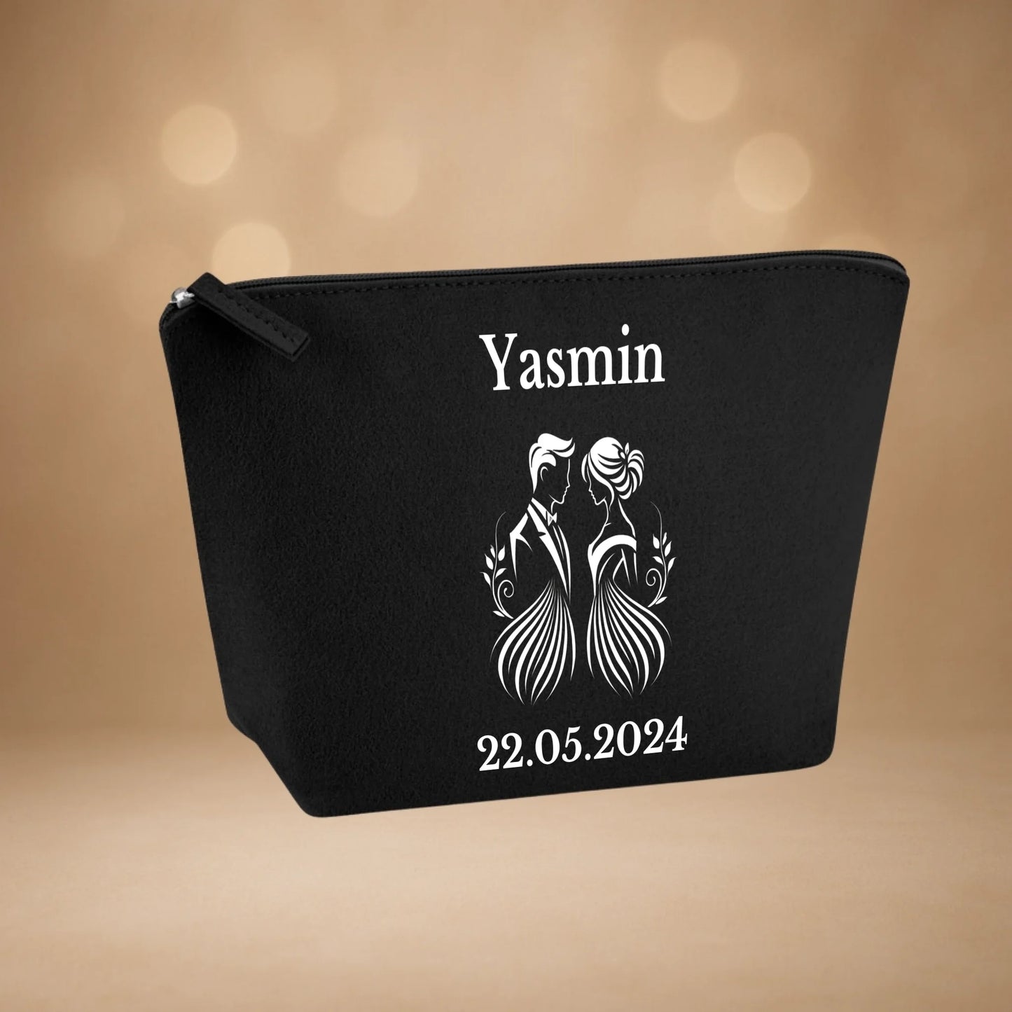 Kosmetiktasche schwarz