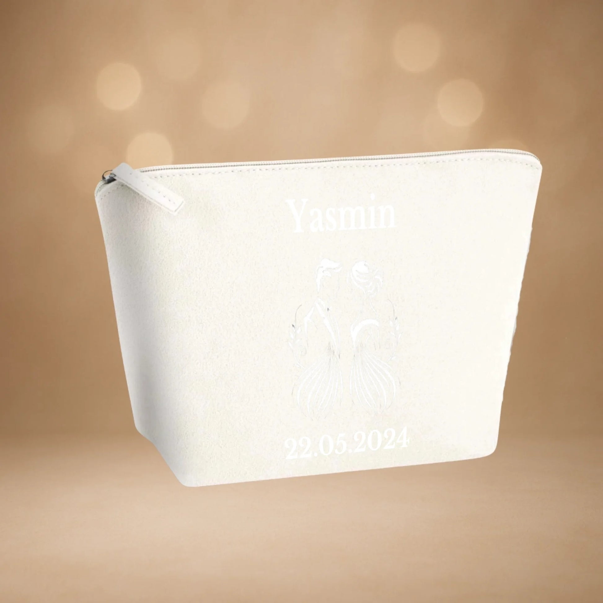 Kosmetiktasche weiß