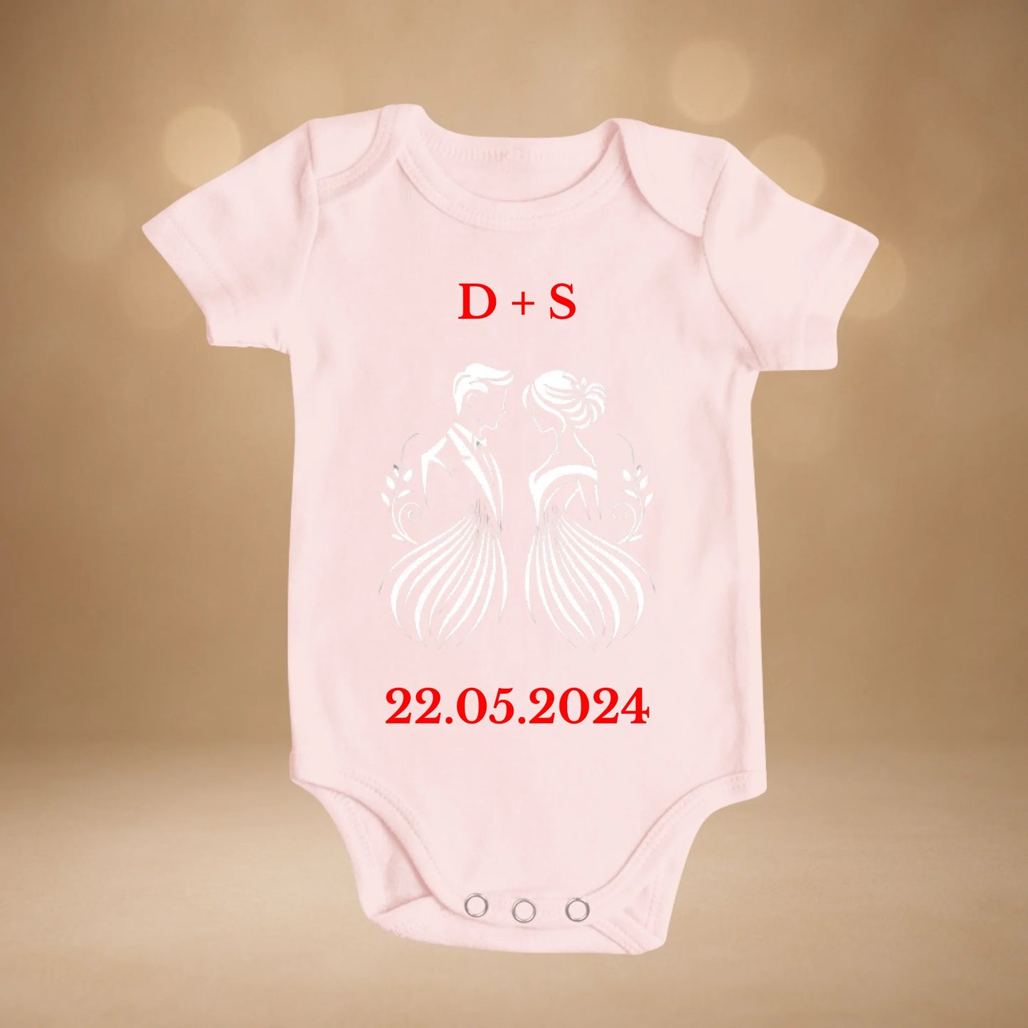 Babybody pink kurz
